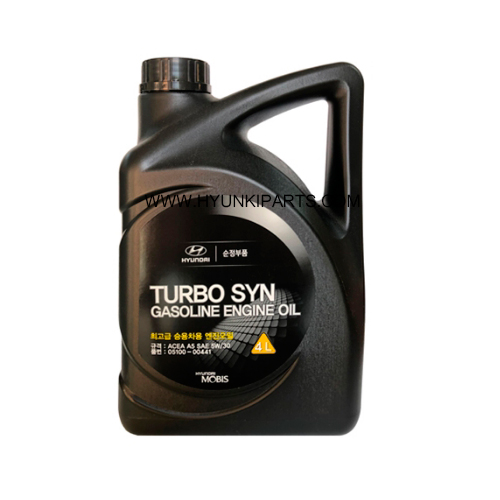 현대모비스 터보씬 TURBO SYN (5W-30) 4L 가솔린 엔진오일 (05100-00441)