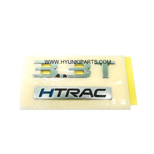 현대모비스 순정정품 G80 3.3터보 HTRAC 엠블렘 (86311-B1750)
